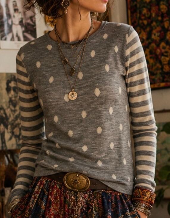 Clements Ribeiro Sweaters - Clements Riberio knit sweater polka dot merino wool soft academia preppy soft M